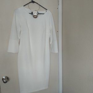 Calvin Klein White Dress